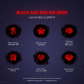 animated ink drop twitch stream alerts