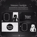 black white celestial animated backgrounds