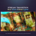 Blue and yellow stream transition.