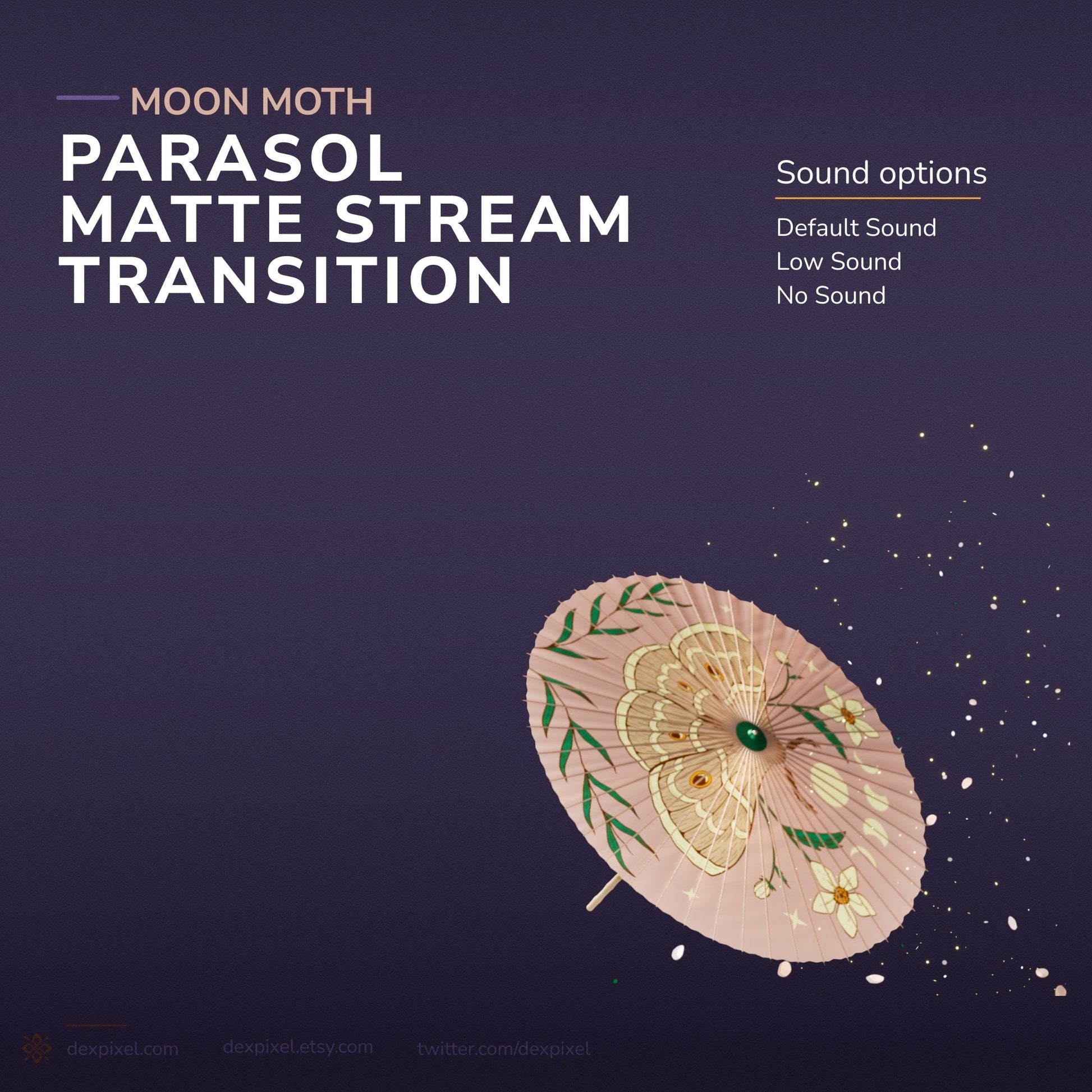 Parasol matte stream transition.