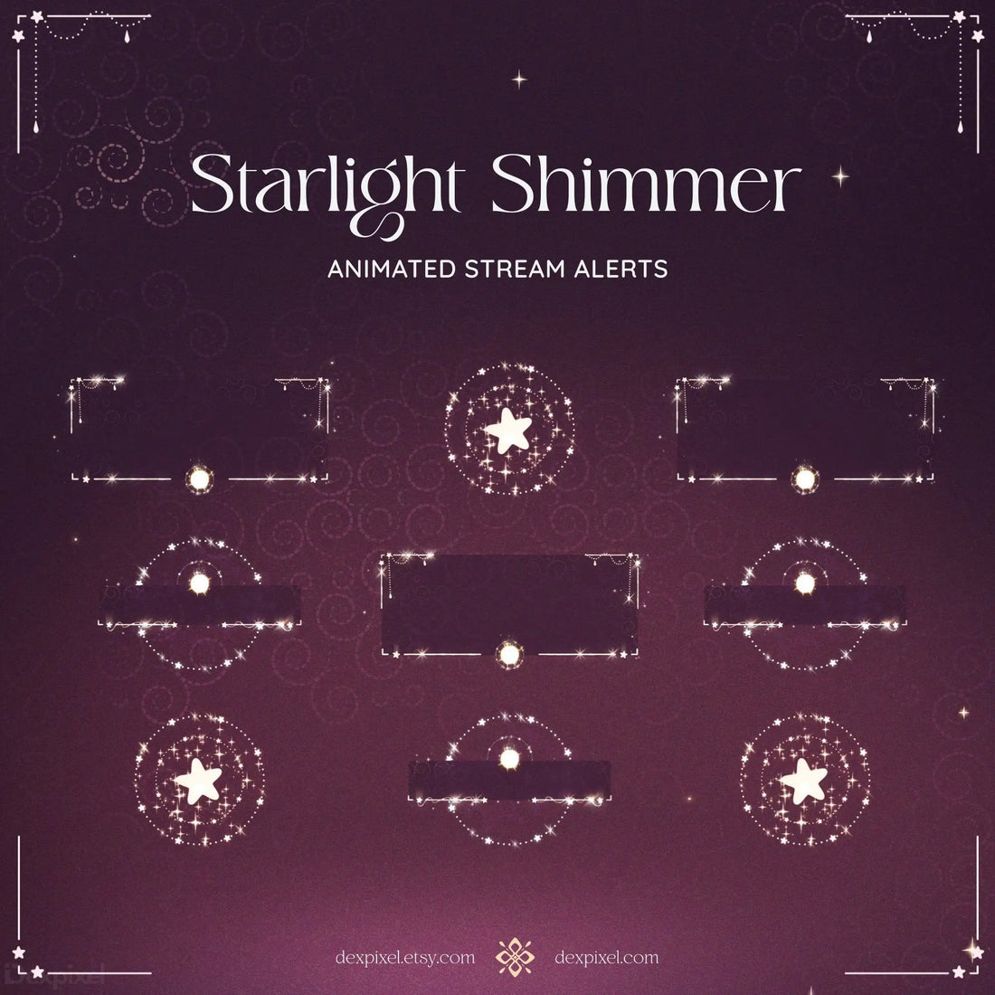 pink peach brown shimmer starlight alerts