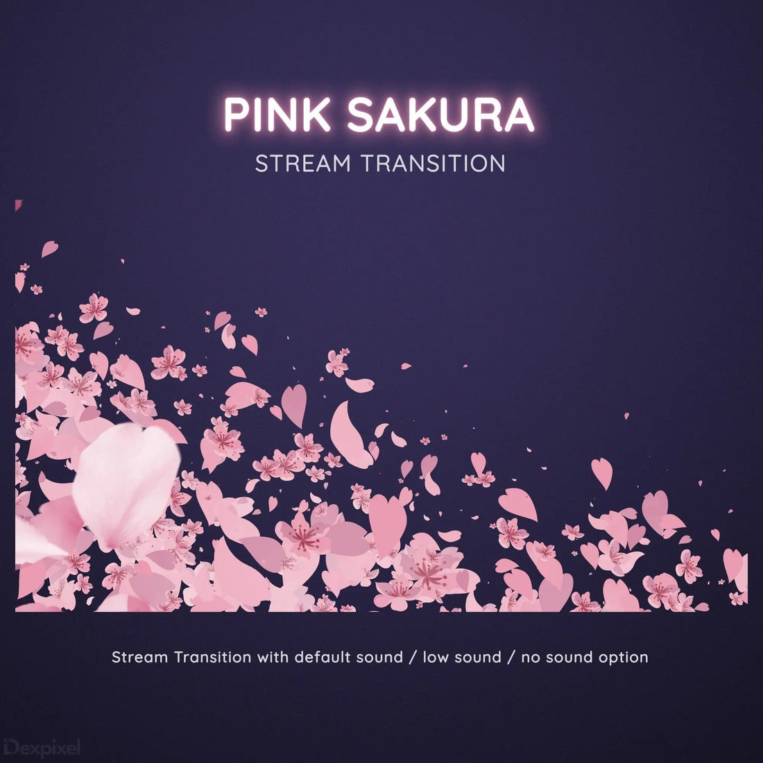pink sakura stream transition