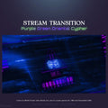 Purple and blue stream transition.