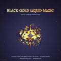 obs stream transition liquid magic black gold
