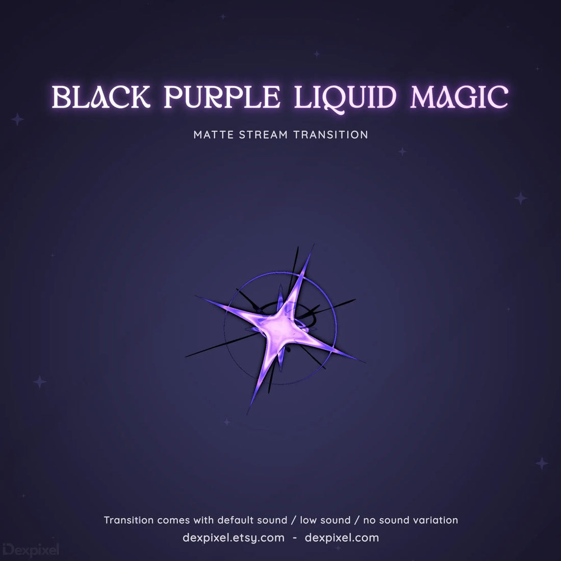 black purple liquid magic stream transition
