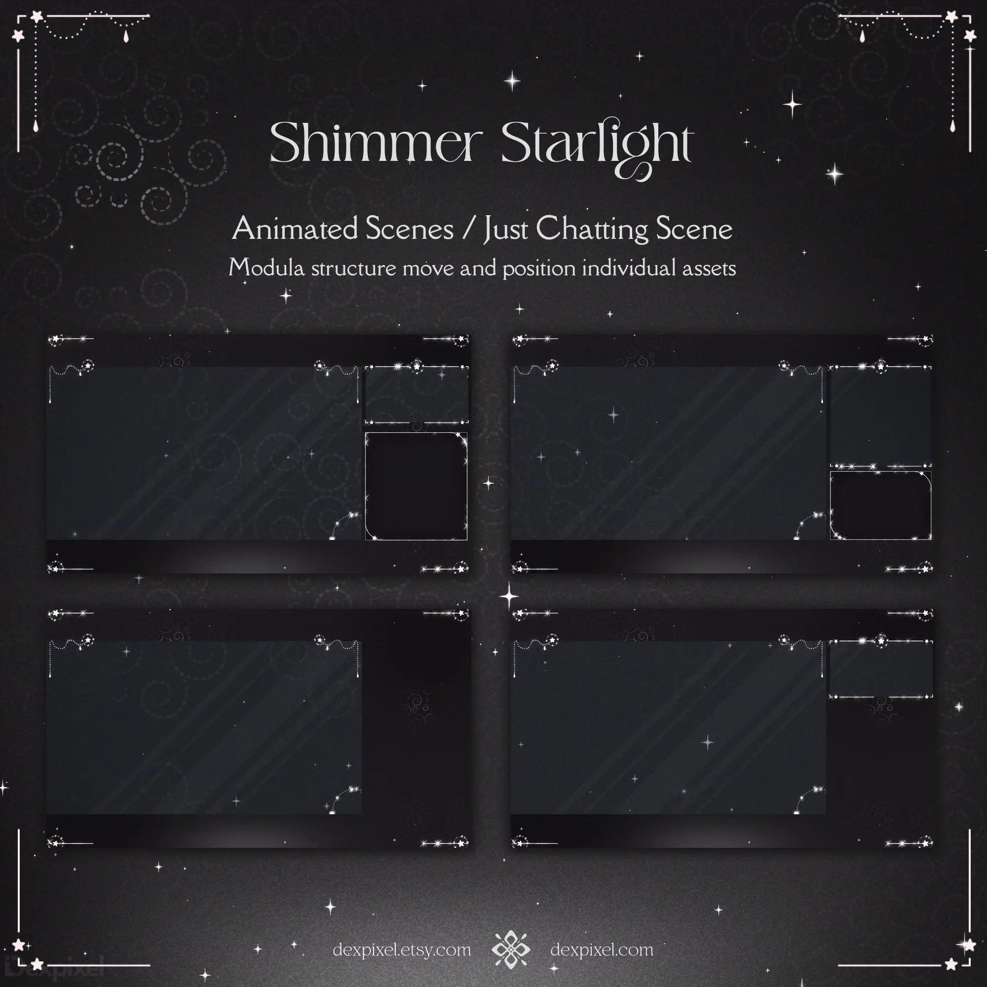 shimmer starlight animated alerts twitch
