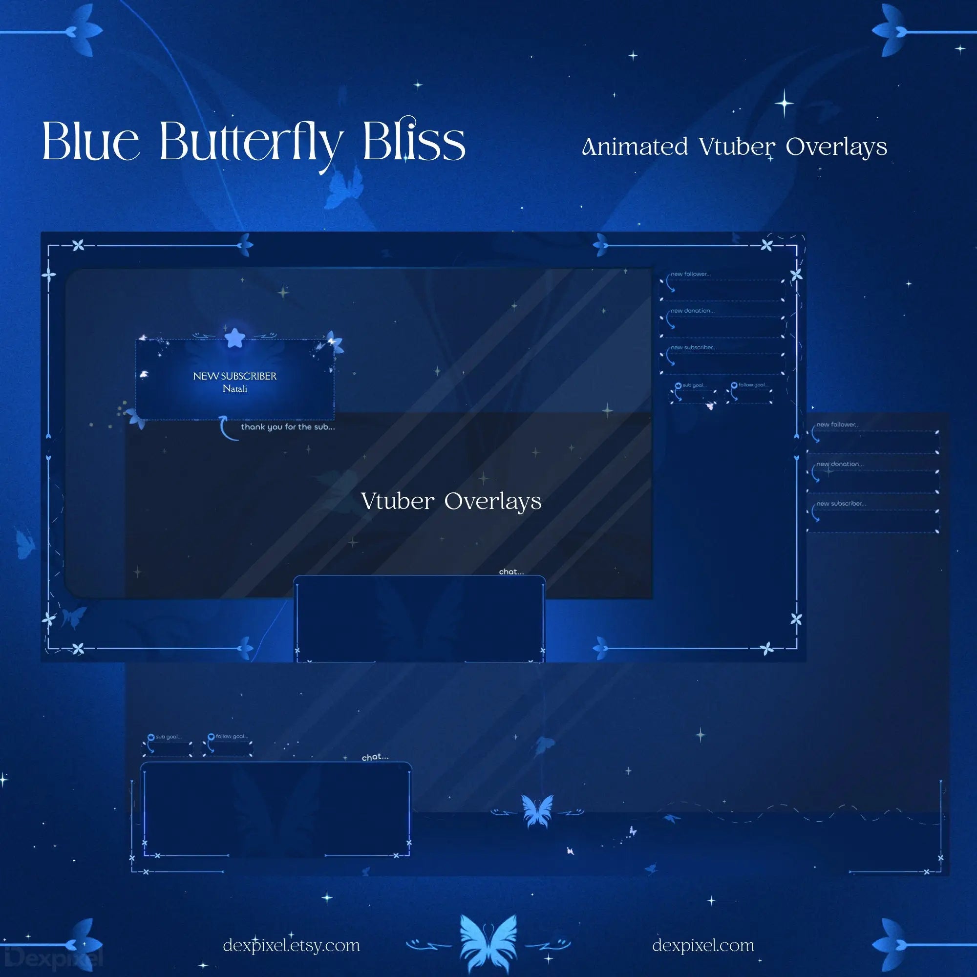 animated intermission scenes butterfly