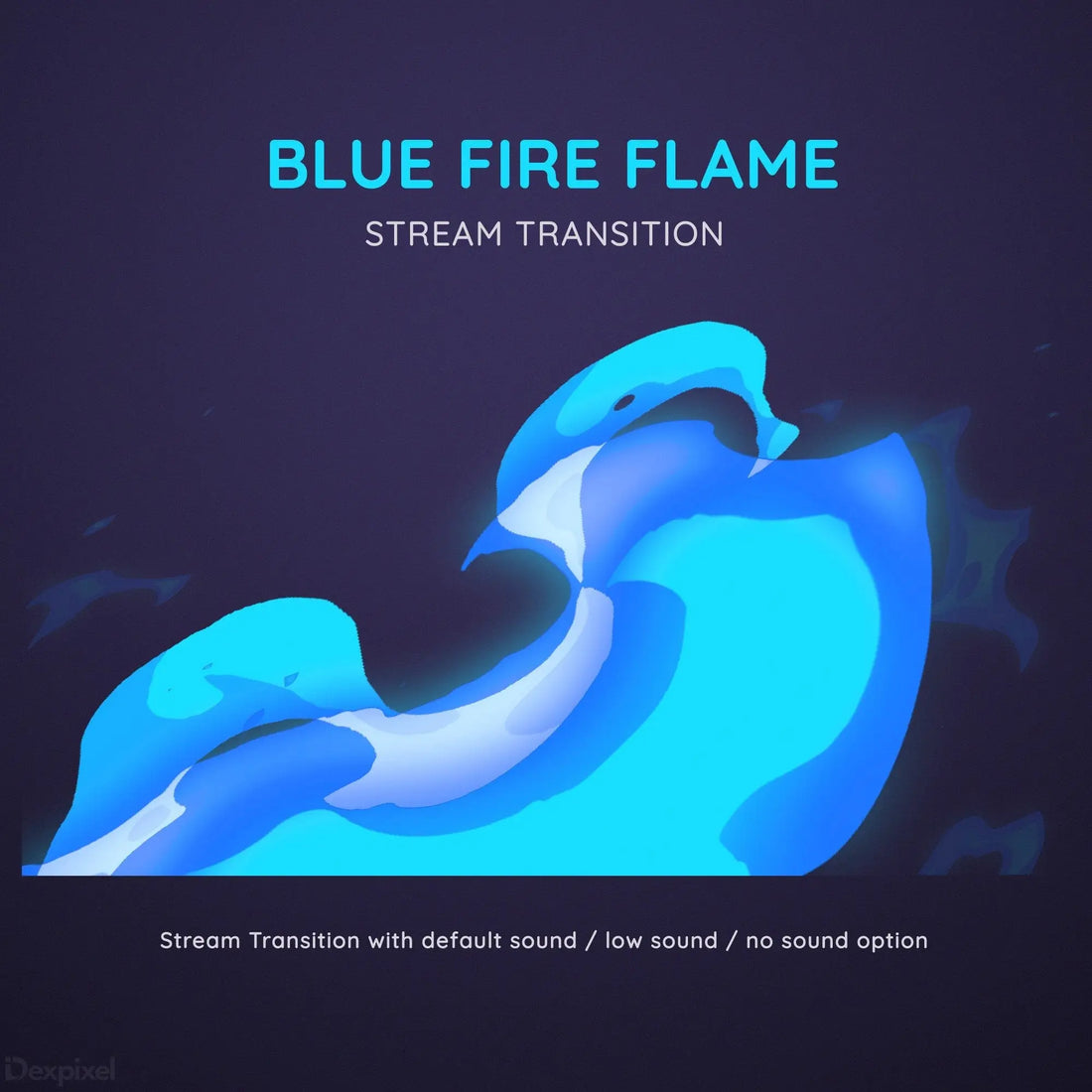 fire flame cast pastel blue cartoon transition