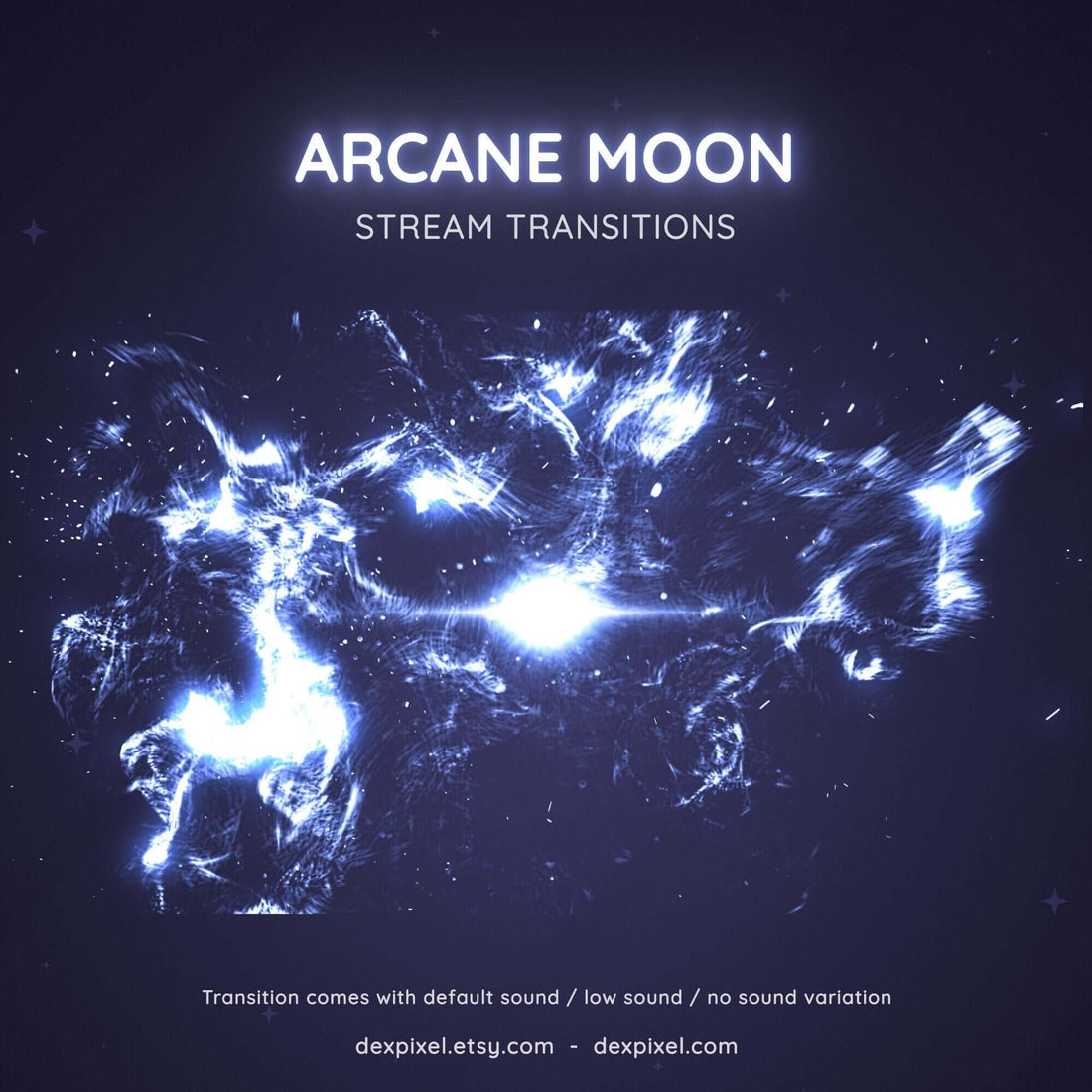 blue arcane moon stream transition
