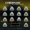 Cyberpunk Yellow Glitch Stream Alerts - Animated