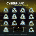 Cyberpunk Yellow Glitch Stream Alerts - Animated