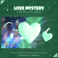 Animated green heart-themed stream transition for a magical and charming effect in live streams. Perfect for Valentine's Day!