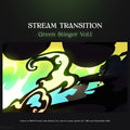 Green stream transition animation.