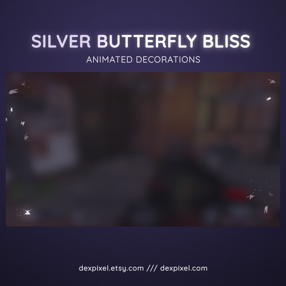 butterfly bliss stream decoration