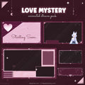 pink love mystery animated stream pack
