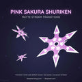 pink sakura stream transition for twitch