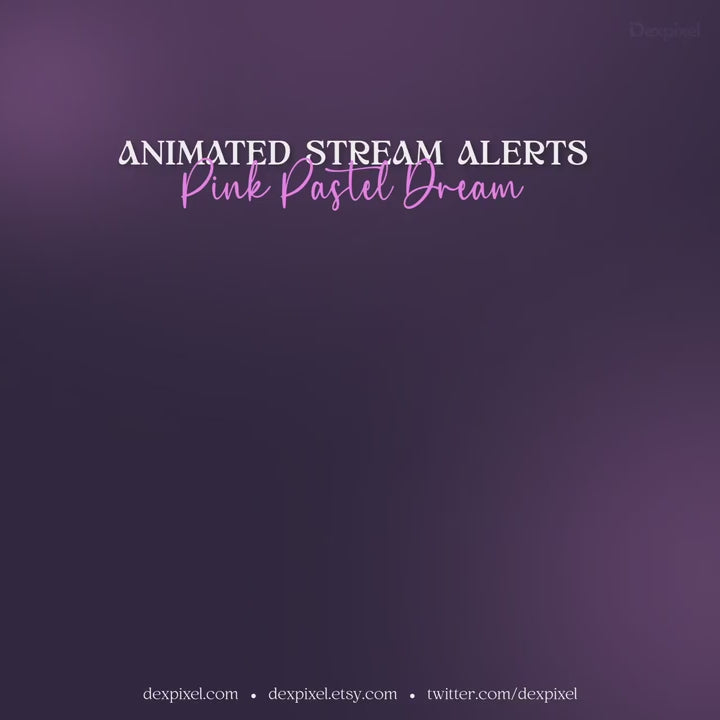 Pink Pastel Dream Alerts