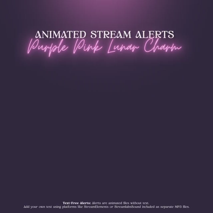 twitch streamlabs celestial purple animated alerts
