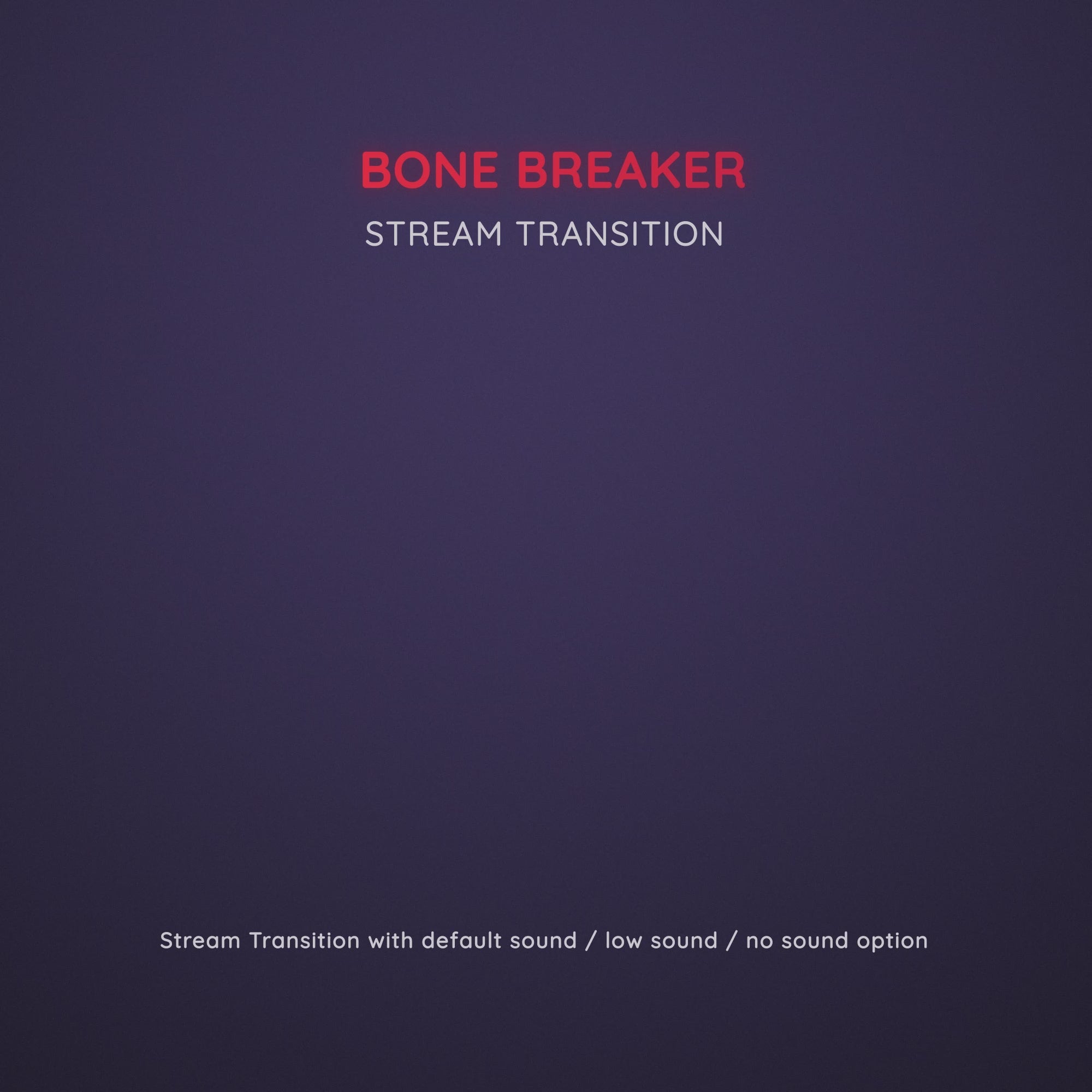 Falling Bones Stream Transition