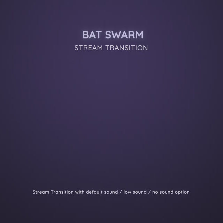 Bat Swarm Stream Transition