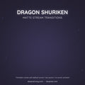 dragon shuriken cartoon stream transition
