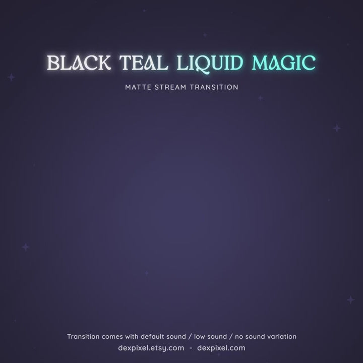 black teal blue pastel stream transition

