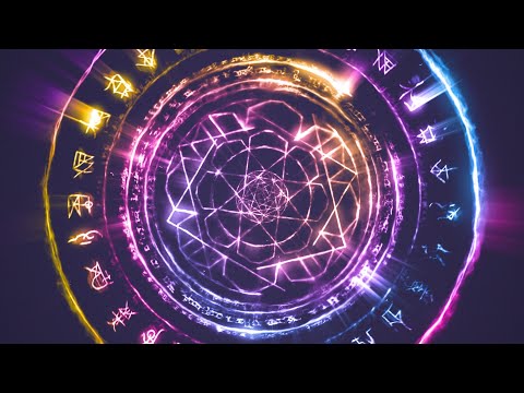 Fire Seal Magic Symbol Stream Transition