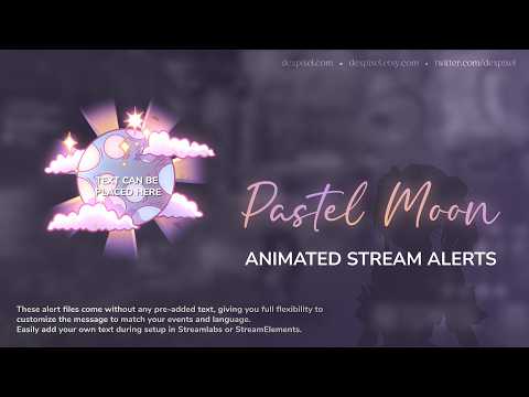 Pastel Moon Alerts