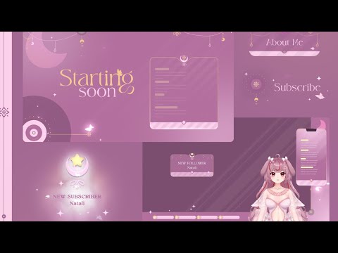 Pink Lunar Charm Stream Pack