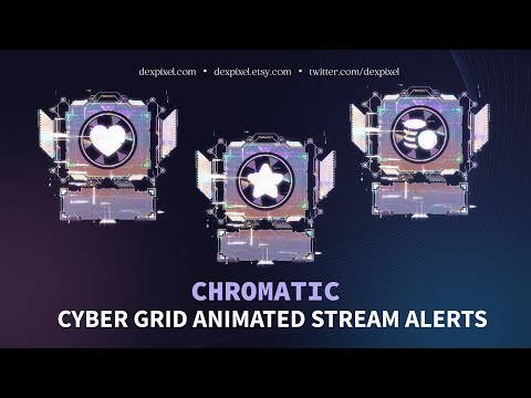 animated streaming visuals pack for gamers and content creators