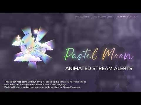 Pastel Moon Alerts