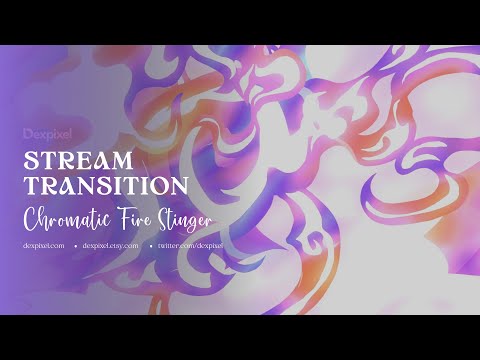 Chromatic Colorful Fire Flame Transition Vol.2