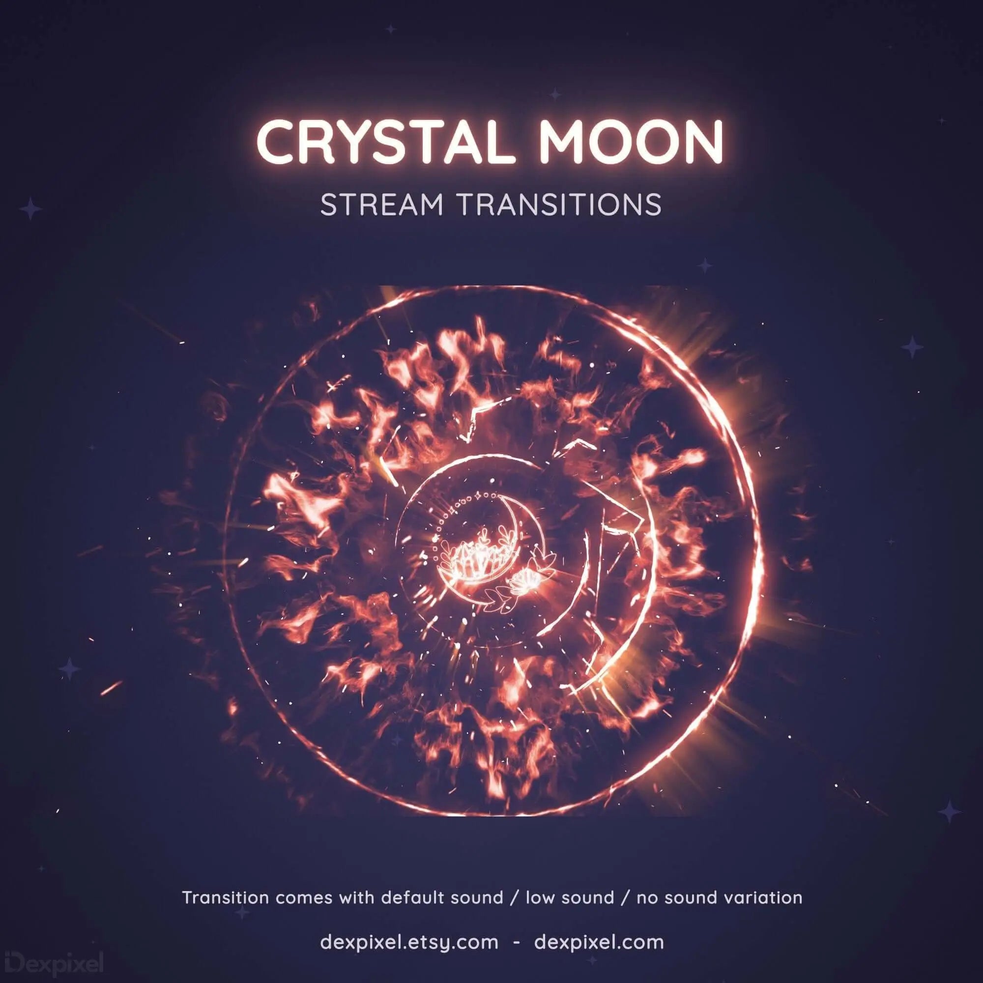 Glowing pink spiral crystal formation with shattered fragments radiating outward.