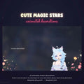 Starry Stream Aesthetic | Animated Particles for Twitch