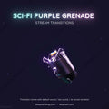 purple grenade flashbang transition obs
