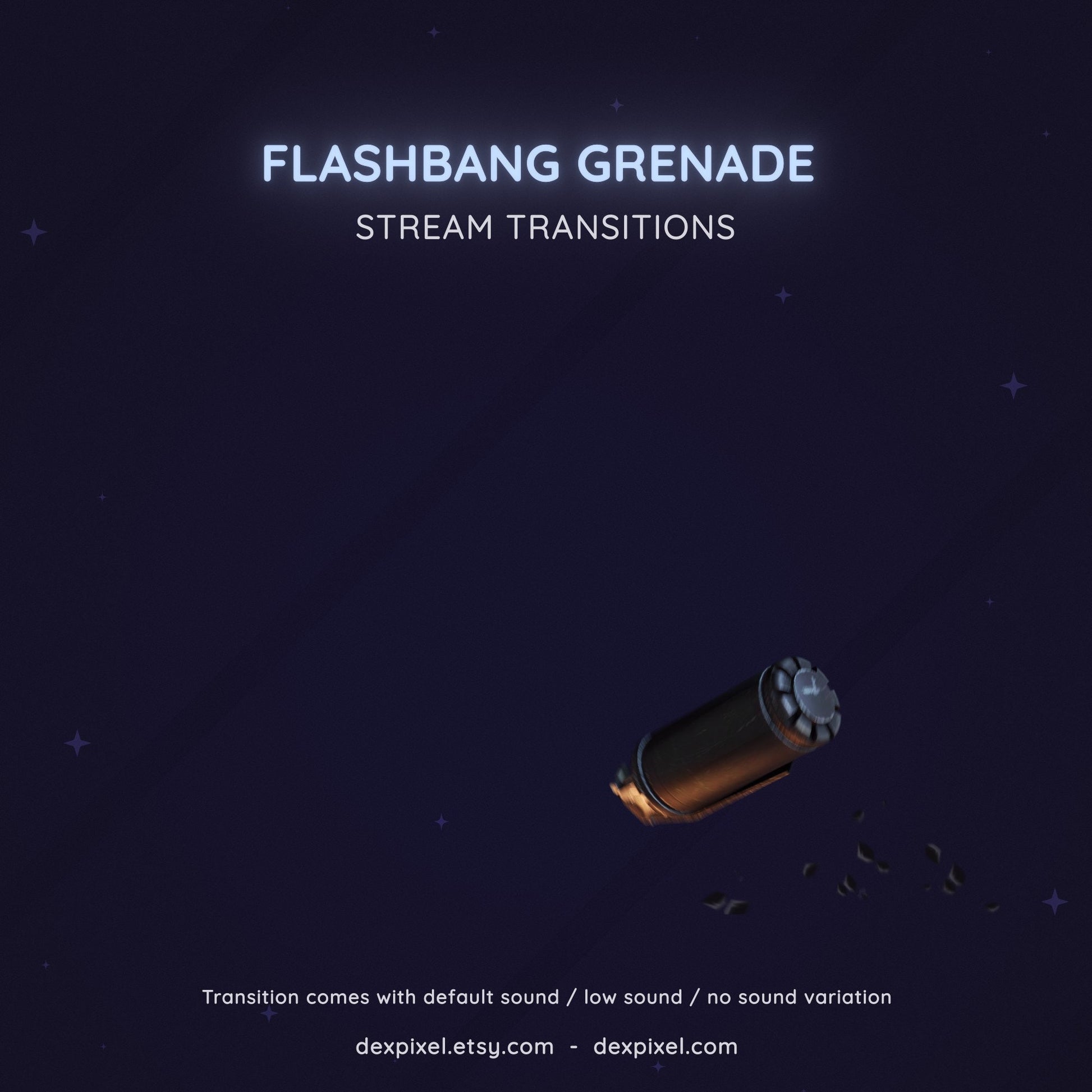 stinger scene transition grenade flashbang
