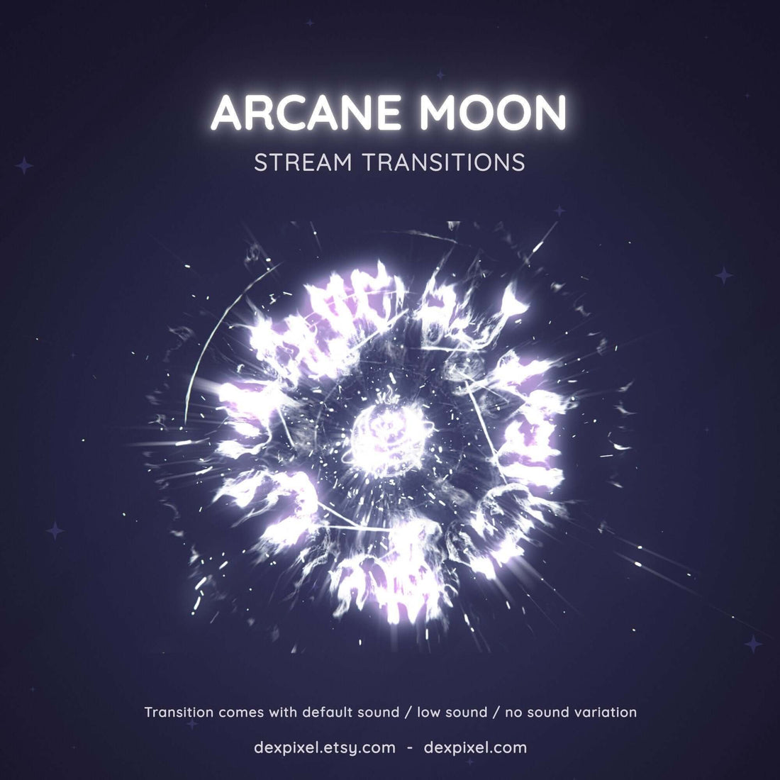 white arcane moon stream transition