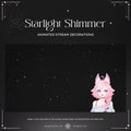 vtuber stream decoration animated stars
