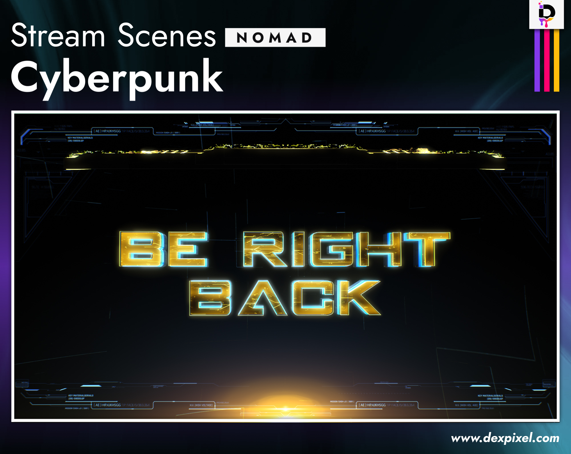 Stream Scenes Dexpixel Cyberpunk Nomad
