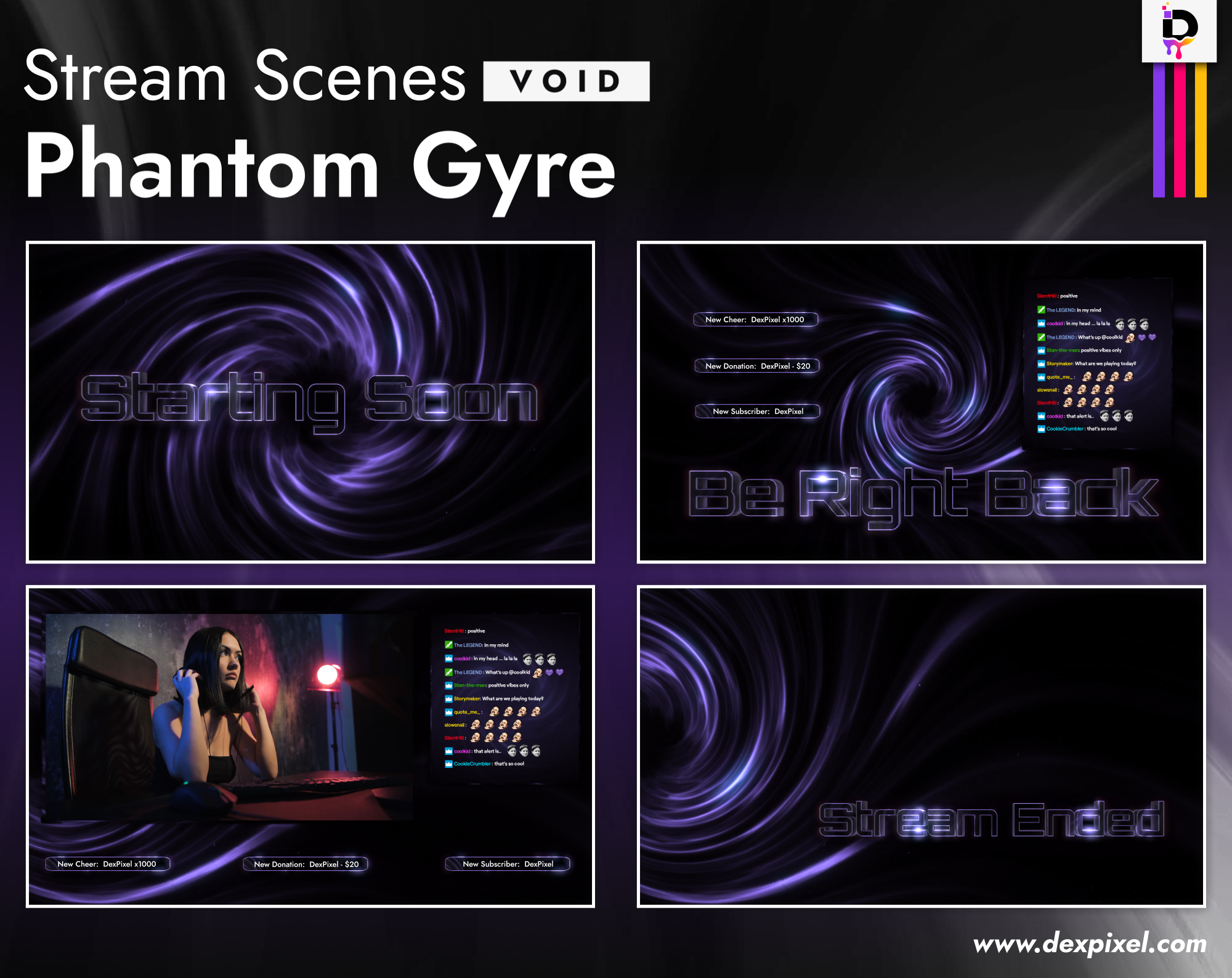 Stream Scenes Dexpixel Thumbnail Phantom Gyre Void