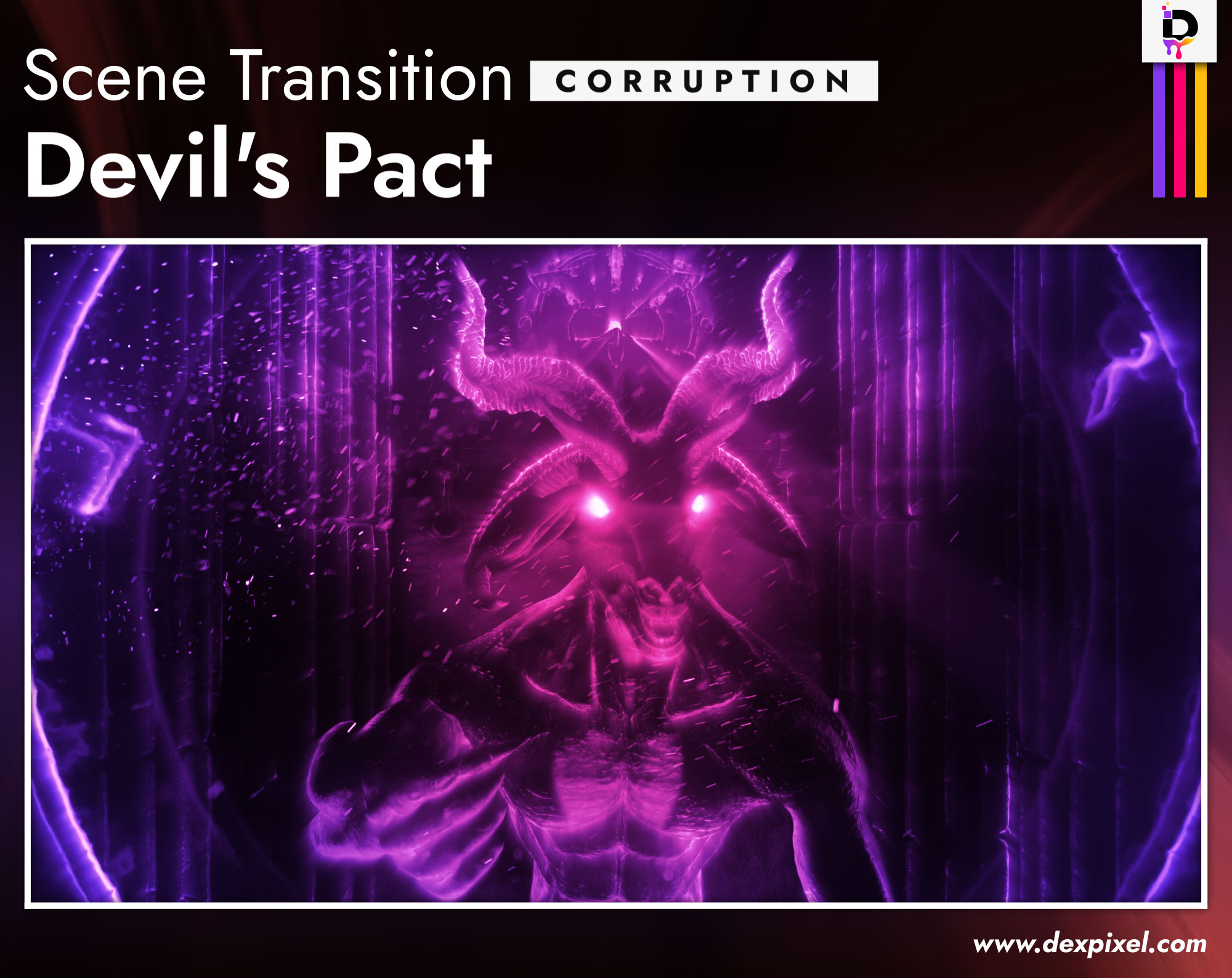 Scene Transition Dexpixel Devils Pact Corruption